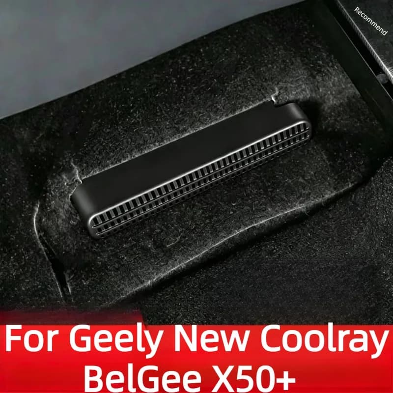 Under Seat Air Vent Shield For Geely New Coolray BelGee X50+ 2026 2025 Accessories ABS Dust-Proof Anti-Clog Anti-Aging