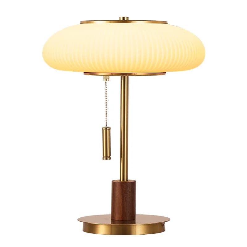 #ForAmerican retro desk lamp light luxury walnut bar counter tea room designer living room study bedroom bedside decoration