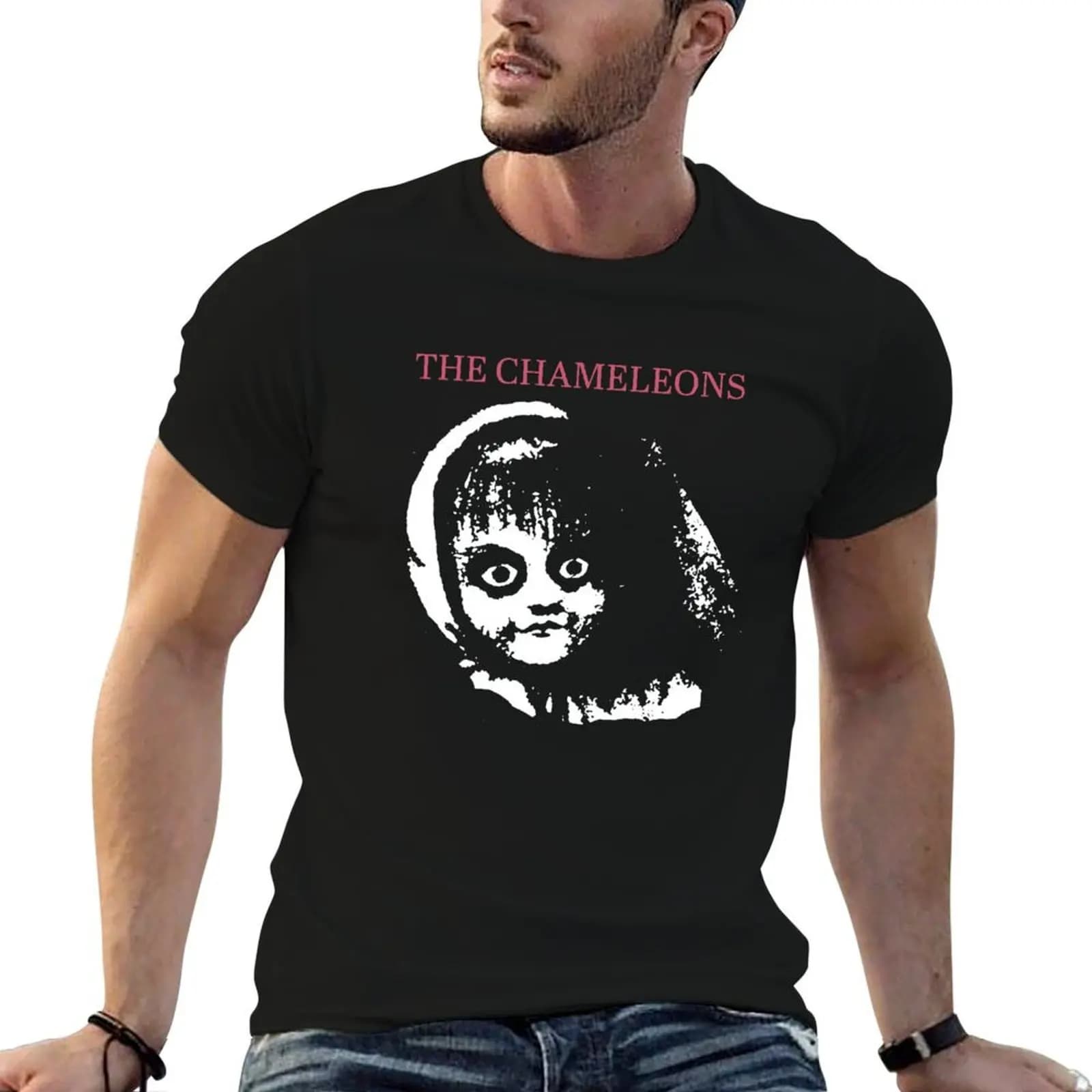 the Chameleons band UK band T-Shirt Short sleeve tee vintage mens tall t shirts