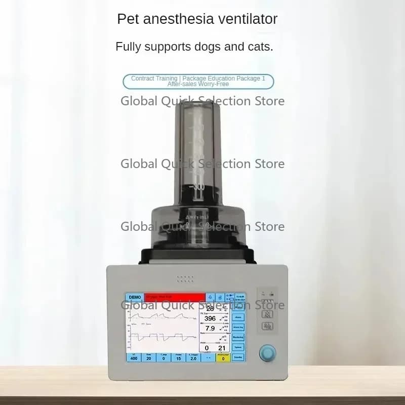DAV80V Small Animal Ven-tilator Pet Anaesthesia Venti-lator Mouse Lab Pet Anaesthesia Venti-lator 0-300ML&300-2000ML