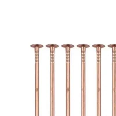 3 Inch Solid Copper Nails for Root Inhibition and Stump Removal in Forestry Horticulture and Ground Maintenance