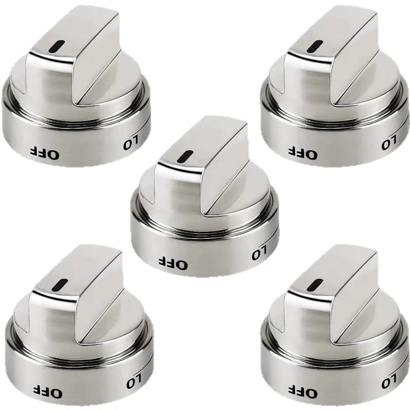 Oven cooktops, knob assemblies