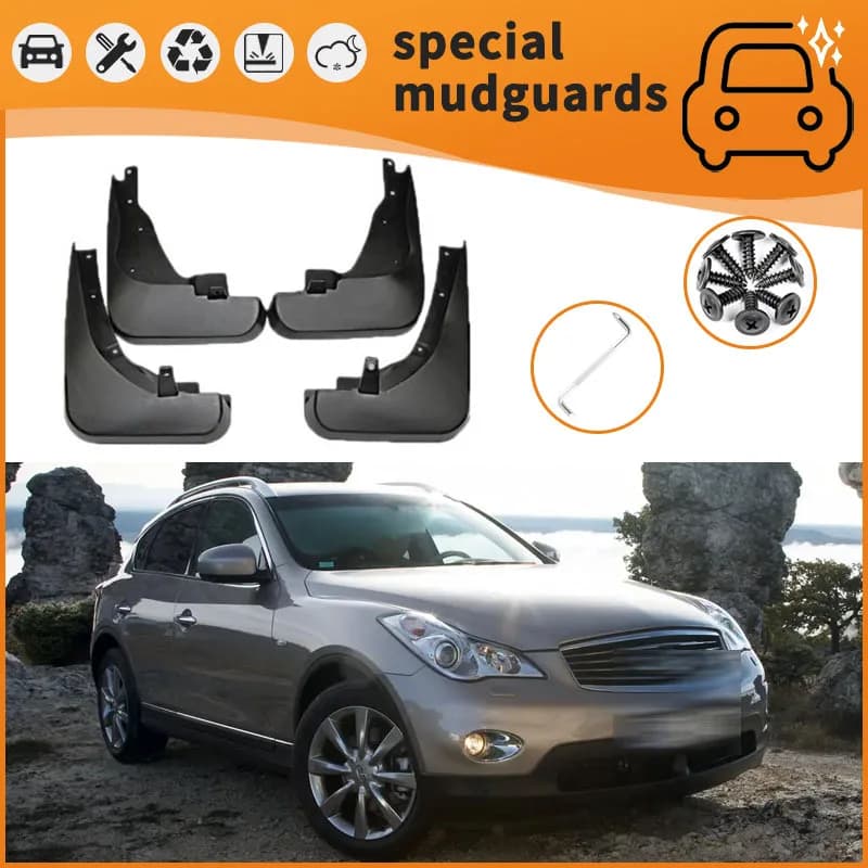 Suitable for 11-12 models of Infiniti EX25QX50 fender car tire anti-splash mudguard