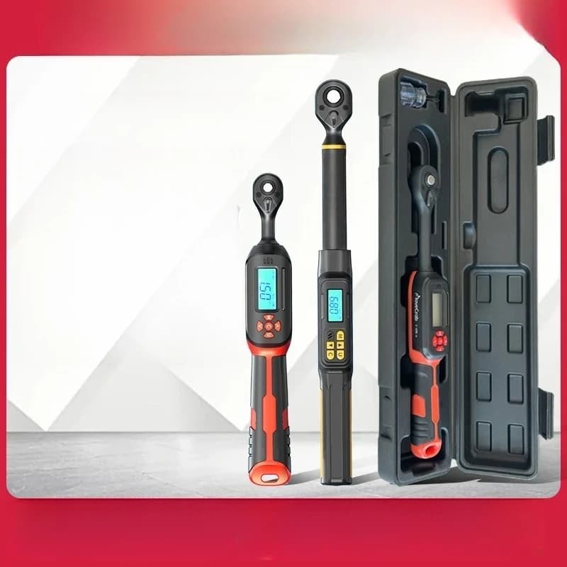 Digital Torque Wrench with Preset Values 2% Accuracy Buzzer and LED Flash Notification