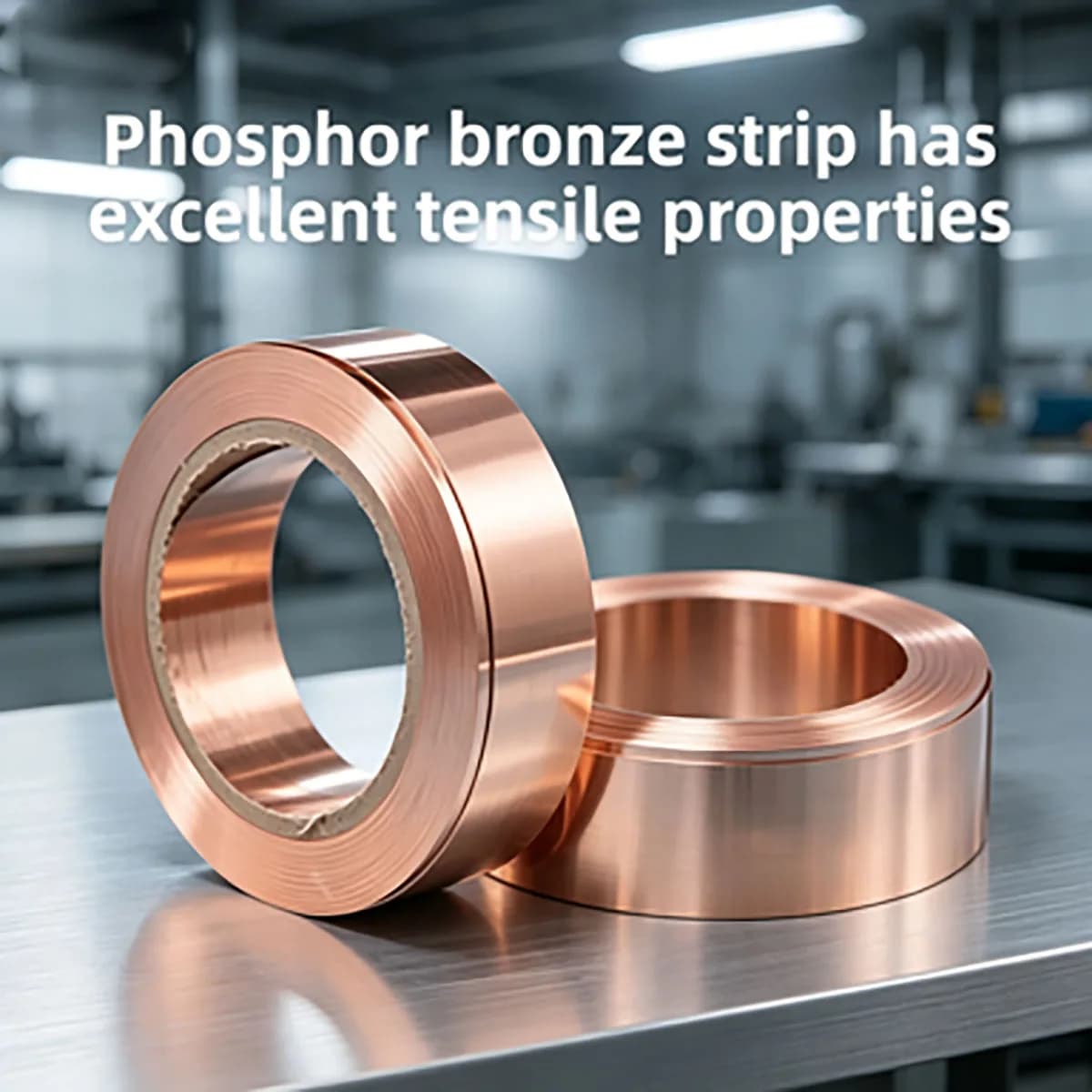 0.2/0.3/0.5mm Precision Slitting C5191 C5210 Tin Phosphor Bronze Strip Thin Copper Foil