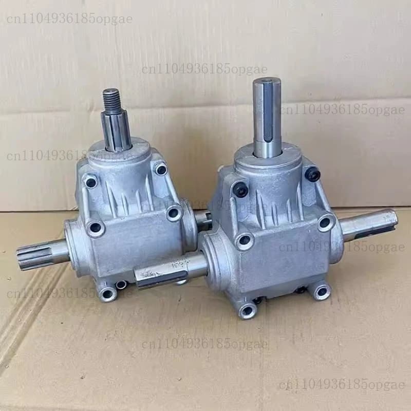 T Type 1:1 Right Angle Gear Reducer 4 Mode Gearbox Steering Box 90 Degrees