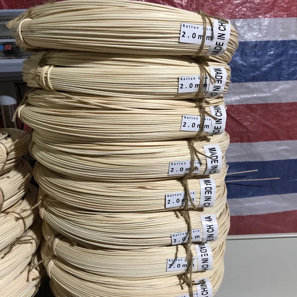250g Natural Rattan 1.2mm 1.5mm 2mm 2.5mm 3mm 4mm 5mm 6mm 7mm 8mm Hand Weaving Wire Basket Chair Material DIY Home Decoration