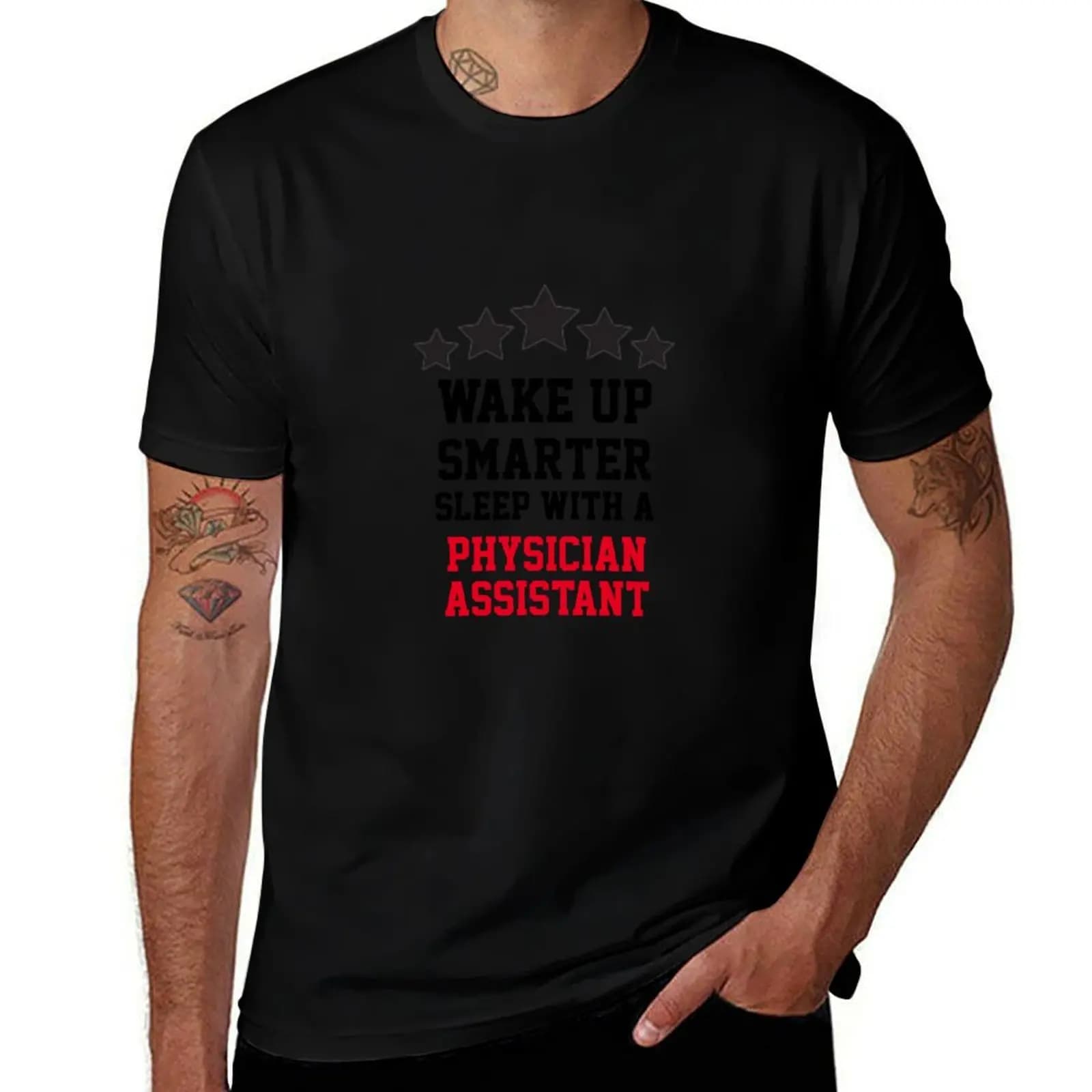 Sleep With A Physician Assistant T-Shirt Moisture Wicking Quick Dry Tee T-Shirt