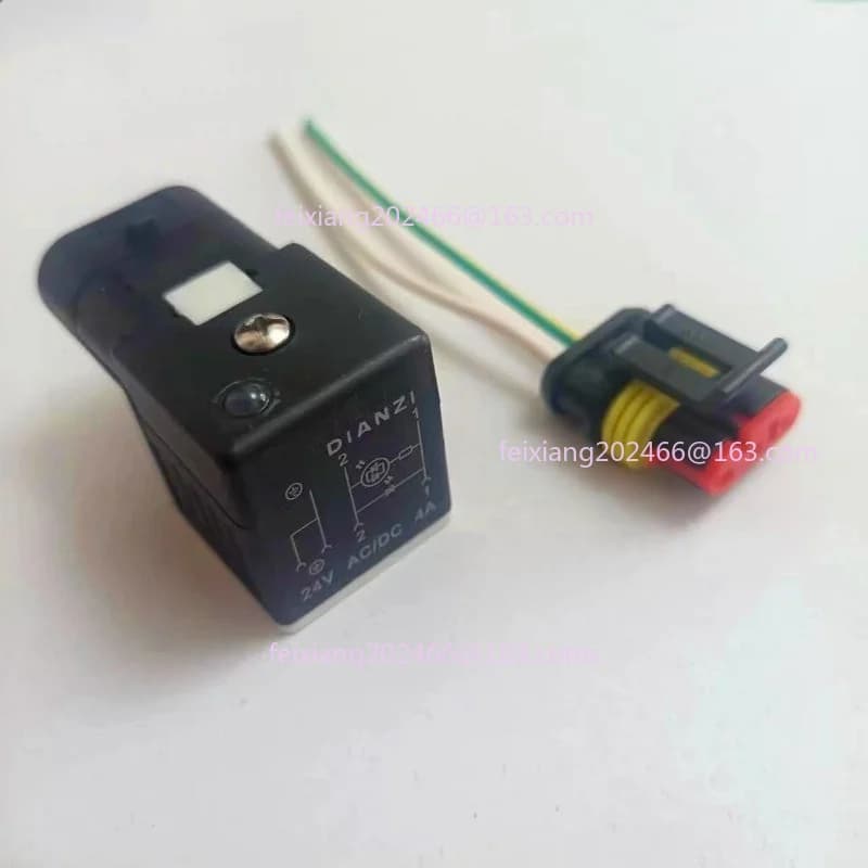 HM3250-18003-2 electronic plug is suitable for XCMG crane solenoid valve plugs and rotary drilling RIGS