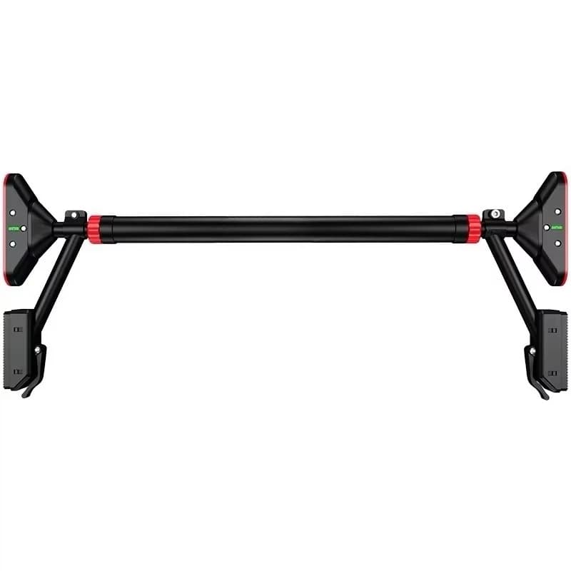 Home gym door frame pull-up rod with safety support, adjustable height, suitable for home exercise, easy to install