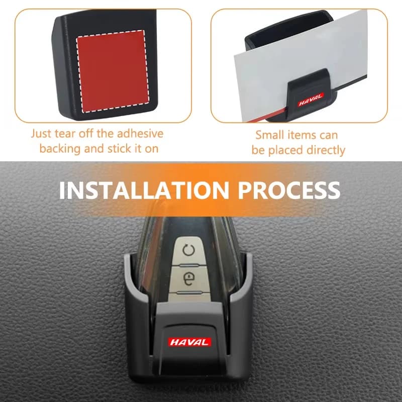 Car Dashboard Organizer Case Key Card Slot Storage Interior Accessory For Haval Jolion H6 M6 Dargo Raptor F7 H7 H9
