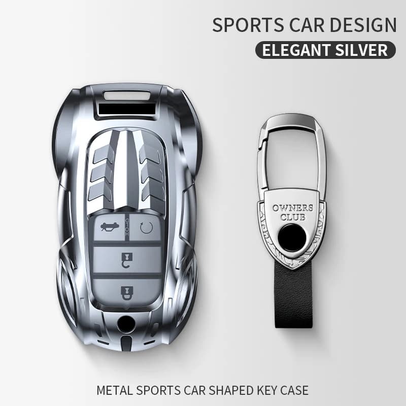Smart Remote Key Fob Shell For Honda Accord CR-V Civic Odyssey Pilot HR-V 2016-2022 2/3/4/5/6 Buttons Car Key Replacement Case