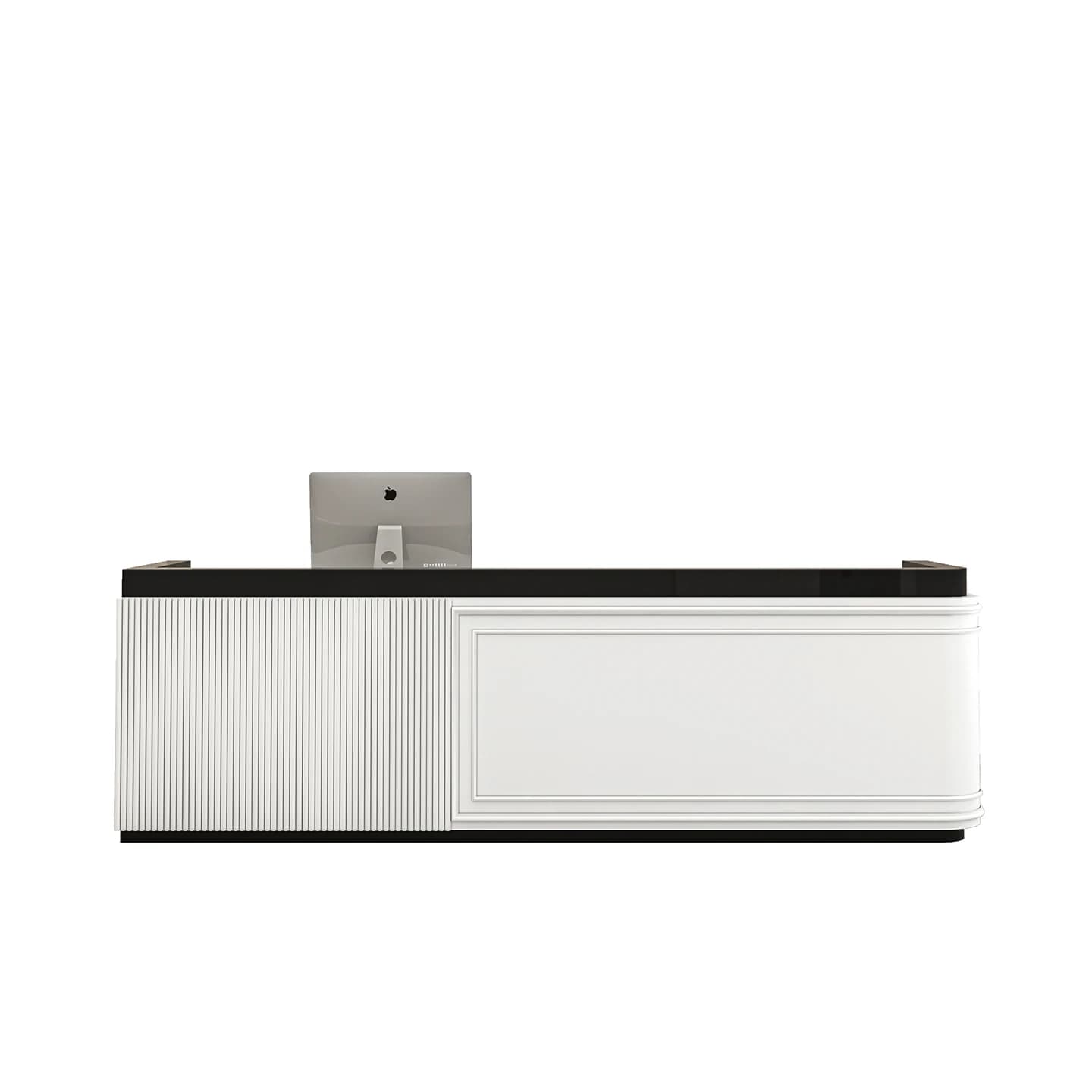 CX simple beauty salon bar counter clothing store checkout page bridal shop skin management, reception desk table