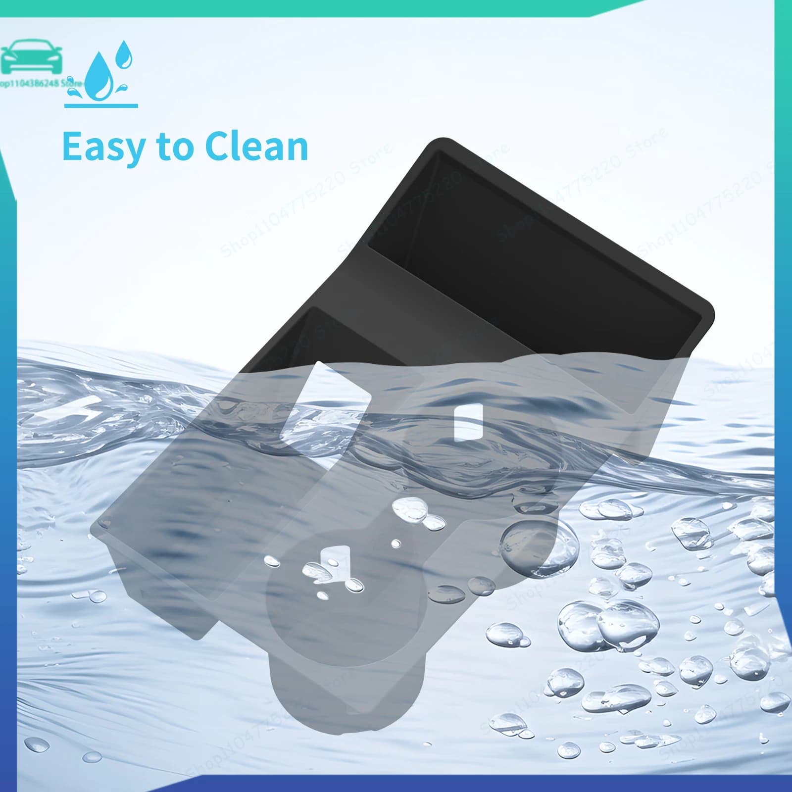 For Lincoln Nautilus 2026 Cup Holder With Anti Dirt Pad Phone Charging Silicone Anti-slip Shock-Absorbing Accessiories