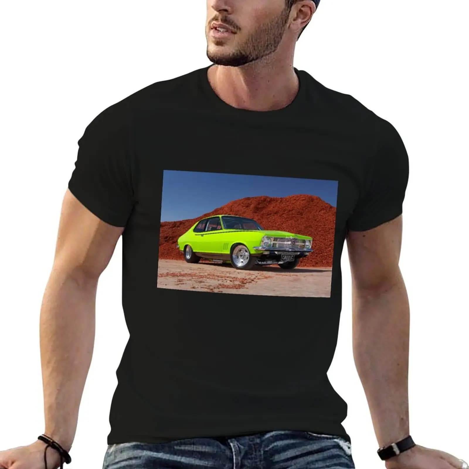 Green Holden LC Torana T-Shirt gifts for boyfriend anime figures Men's cotton t-shirt
