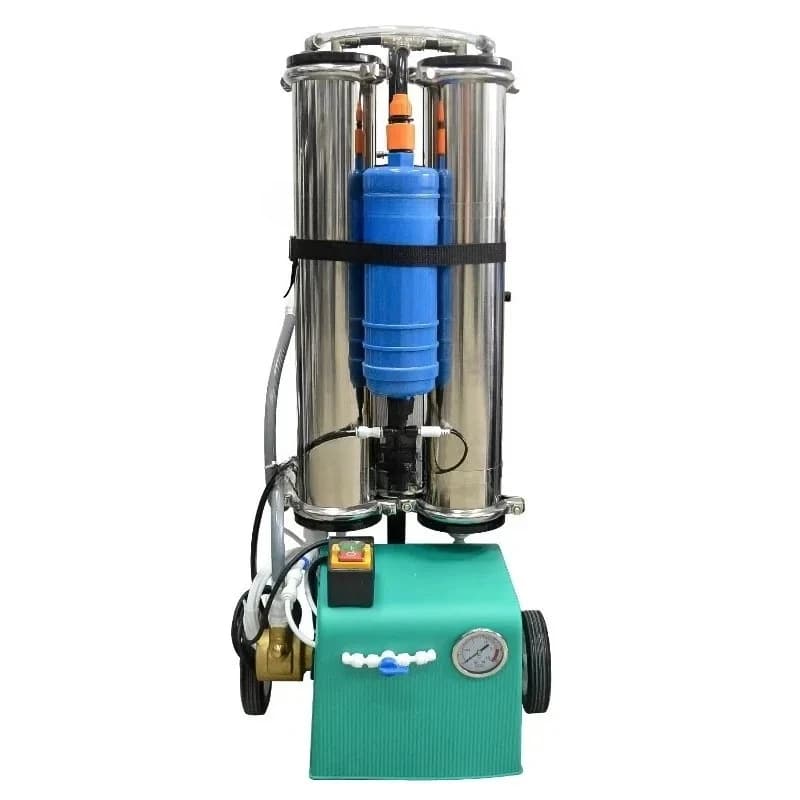 Portable Reverse Osmosis Membrane DI Filter System Deionized Dustless DI Car Wash Water Filter for Car Wash System