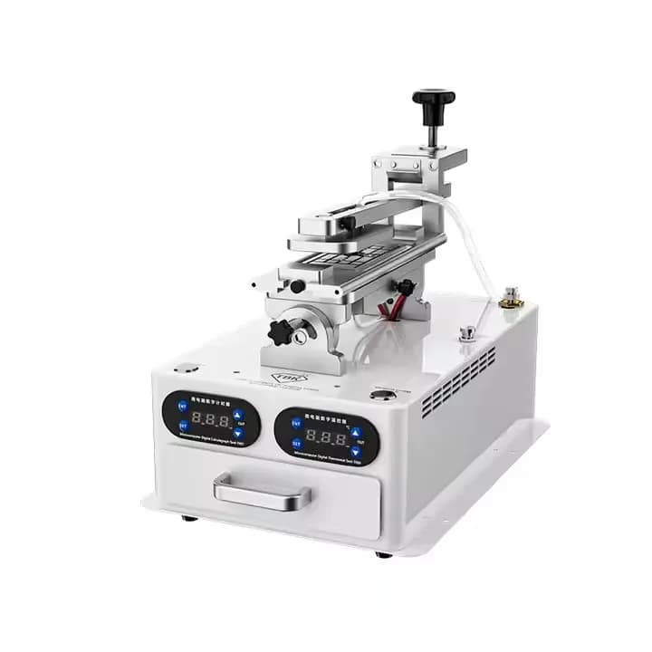 New TBK 258S LCD Screen Frame Separator with Motor UV Curing Light Box Constant Temperature Heating 400W Power