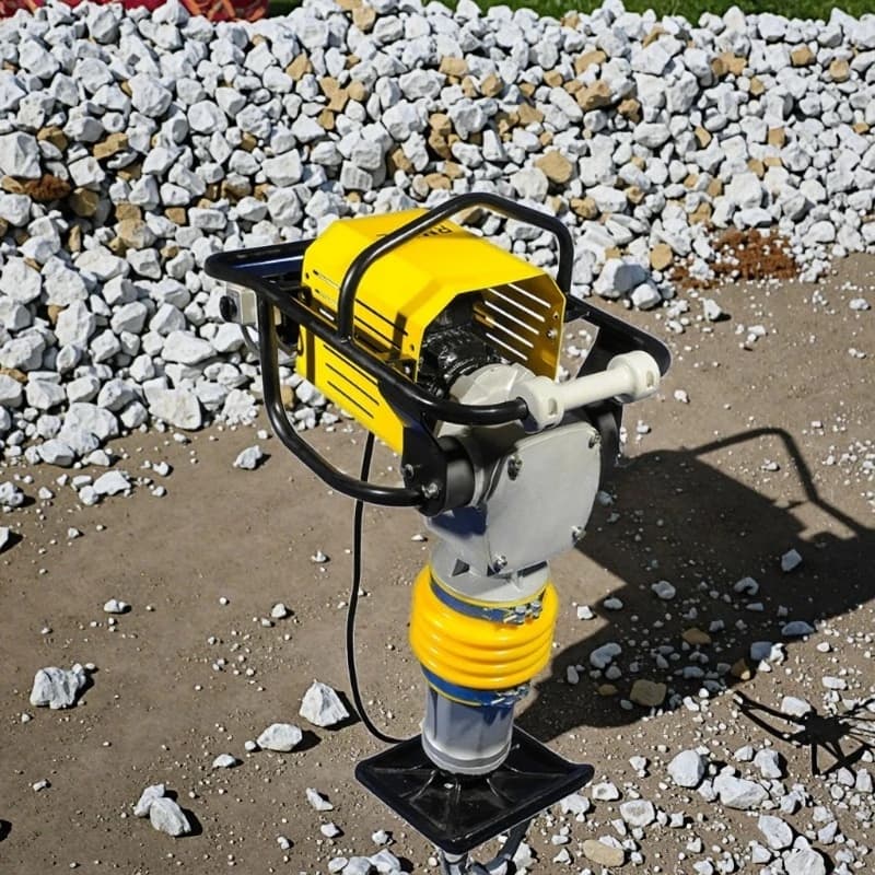 Power Portable Manual Motor Gravel Soil Vibration Tamping Tool Compactor Hammer
