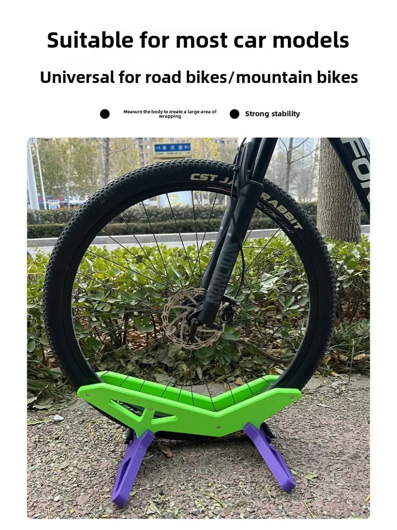 Highway Mountain Bike Parking Rack Display Rack Fixed Foot Support Bracket Adjustable Base Household Parking Rack tools