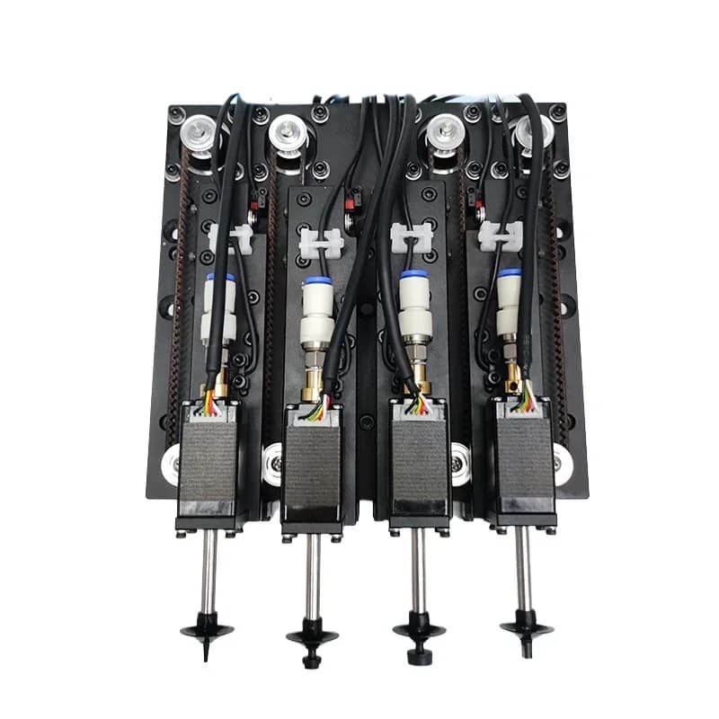 Four-head mounting head, non-standard automation, synchronous belt ZR shaft integra