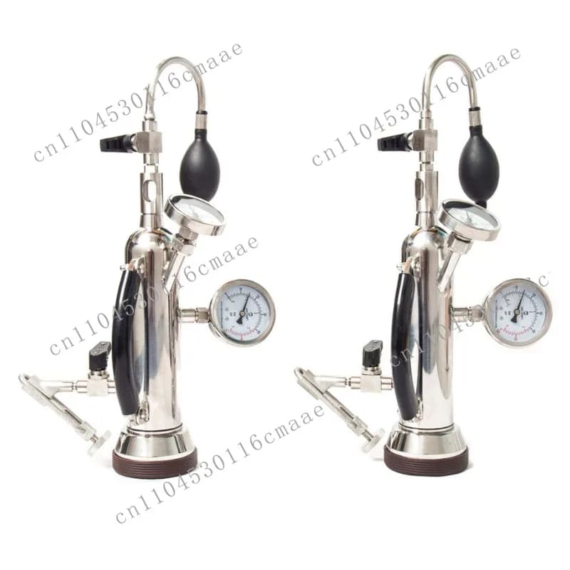Hygienic Stainless Steel Beer Carbon Dioxide Testing Kit for Beer Brewing Equipment