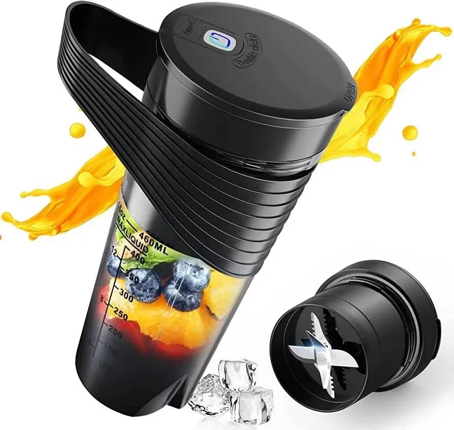 High Speed Portable Blender Cup Recharge Blender 150W Electric Fruit Juicer Bottle Mini Personal Blender for Shakes and Smoothie