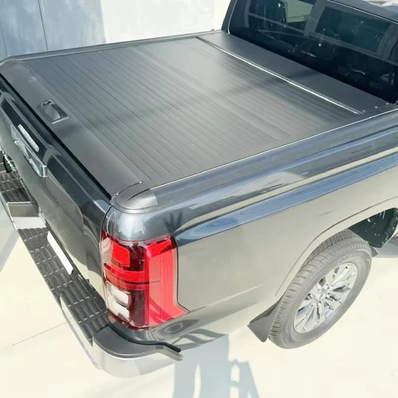 Pickup Truck Bed Roller Lid Tonneau Cover for Maverick Titan Frontier Peugeot Landtrek JEEP Benz X250 X350 Amber 2363 Gladiator