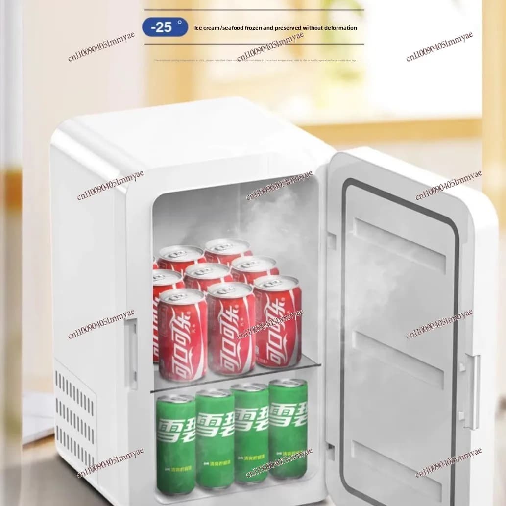 Portable Car Refrigerator Mini Small Dormitory Car Home Dual-purpose Semiconductor Refrigeration Fresh-keeping Box Car Home Type