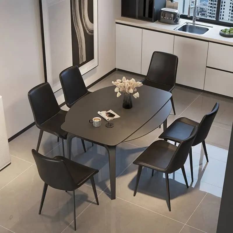 Modern Square Dining Tables Nordic Restaurant Industrial Aesthetic Dining Tables Coffee Center Mobili Arredamento Casa Furniture