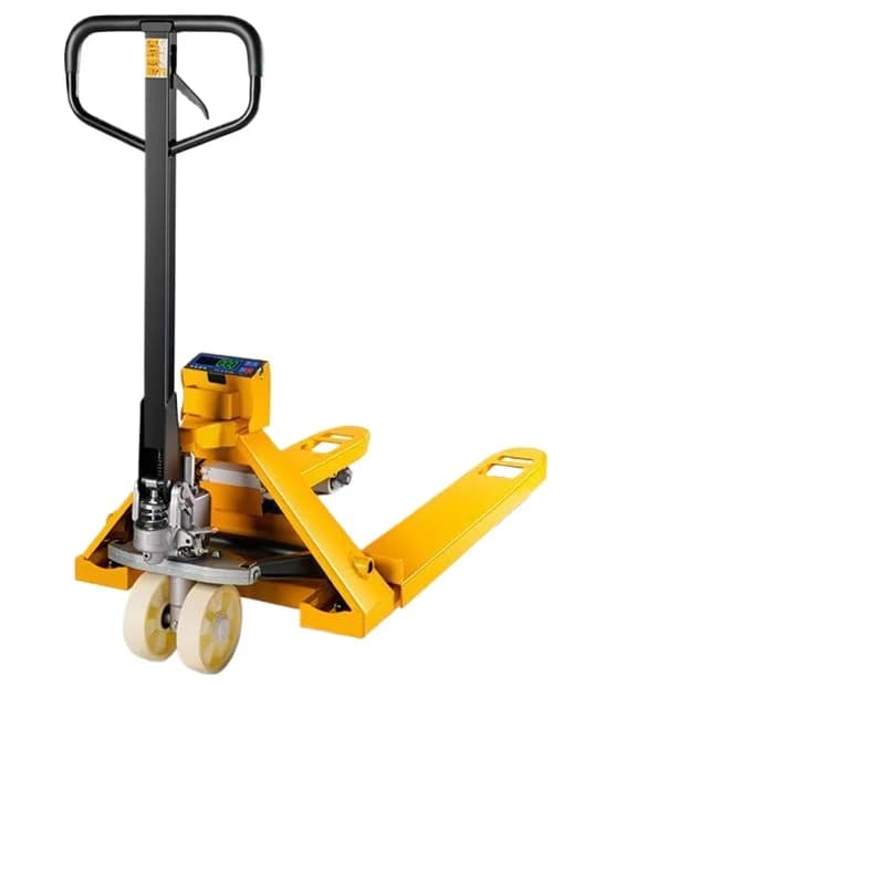 Weighing Manual Hydraulic Pallet Truck 3 Tons Ground Scale Warehousing Logistics