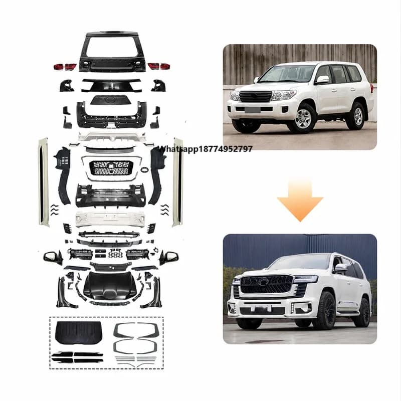 Factory Outlet Bodykit for Land Cruiser 2008-2020 LC200 Upgrade to LC300 1:1 Model Other Exterior Accessories