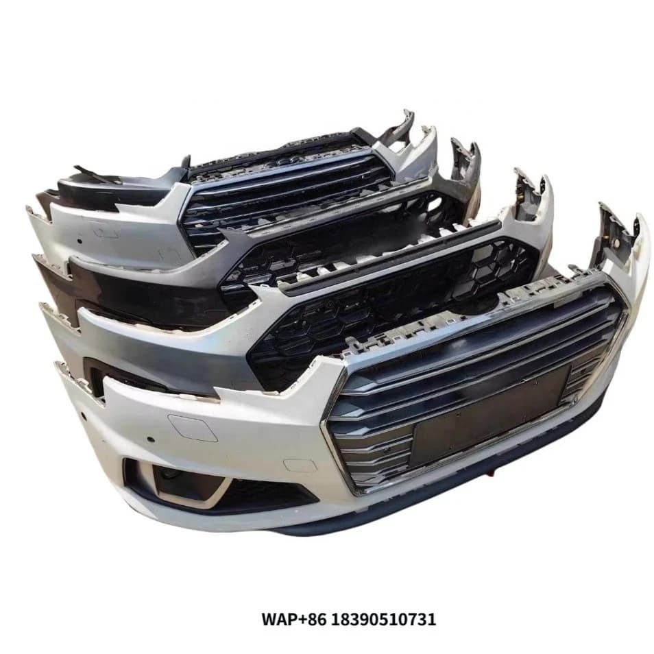 Body Kits Front Bumper Assembly for A4l A6l A8l A7 A5 Q5l Q3l Sports Style 18-23 With Grille
