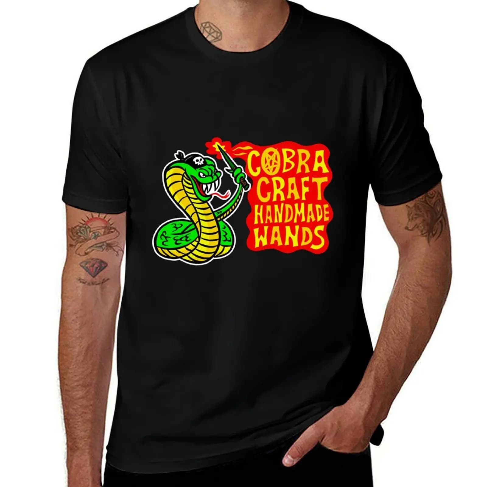 Kingcobrajfs Handmade Wands Logo T-Shirt t shirt personalised T-Shirt