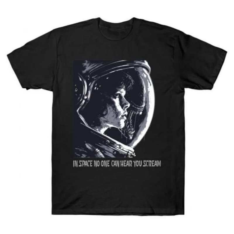ripley 0412 Xenomorp Horror movie Weyland Sci-Fic Alien Gift T-Shirt 100% cotton Short Sleeve Graphic clothes All size tops