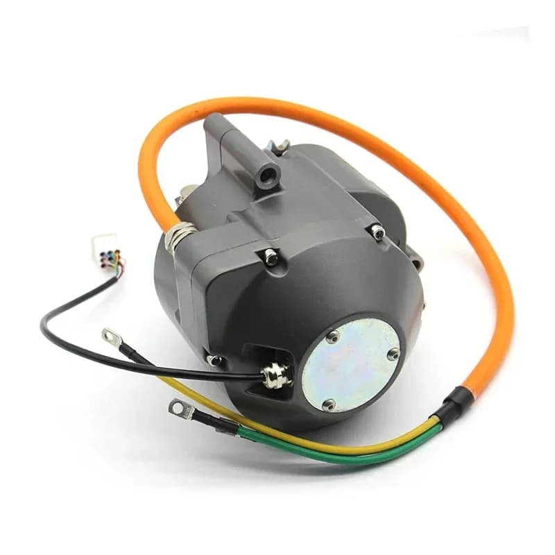 Low Noise Mid-mounted Motor 5000W 72V 5500 RPM brushless Electric Car Motor Accessories