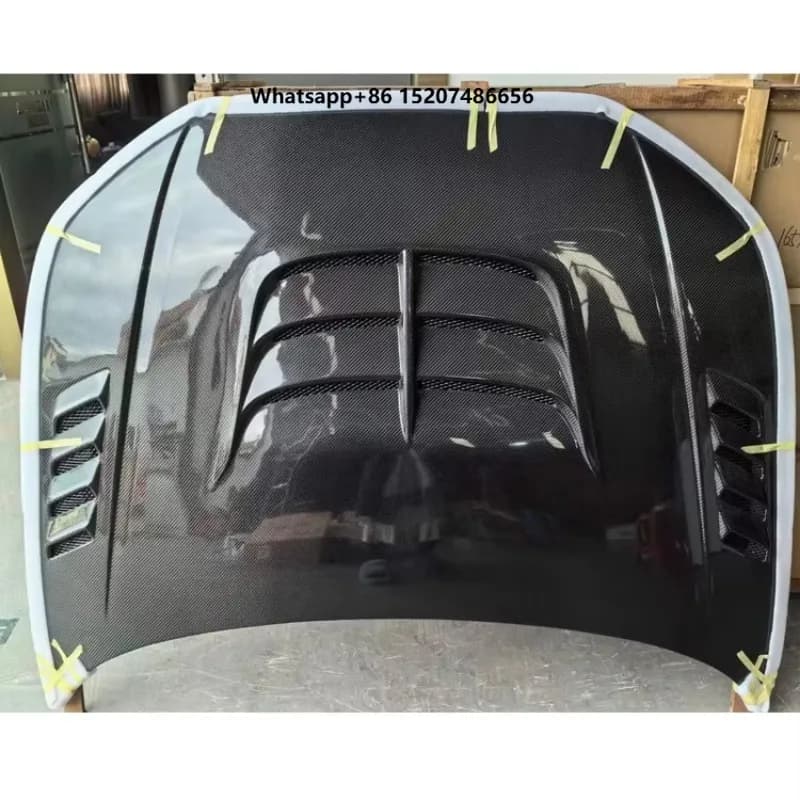 High Quality Car Front Car Front Engine Hoods Carbon Fiber Bonnet Hood  A3 S3 RS3 8v 2013-2019