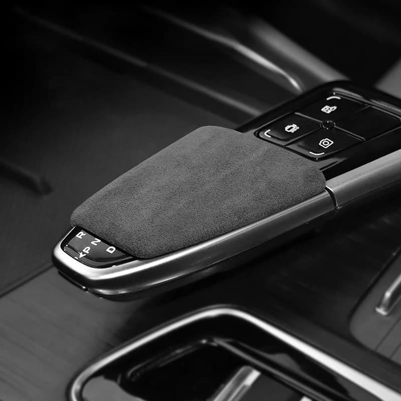 For Changan Unit UNI-T 2020 2021 2022 2023 2024 2025 Suede Car Gear Shift Knob Trim Cover Gears Shell Gear Head Accessory