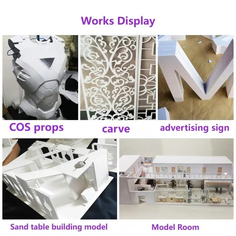 Building sand table model material, high-density hard board production, model airplane handmade