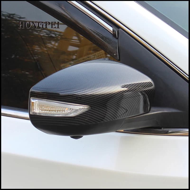 Car Styling For Nissan Sentra Rearview Mirror Cover Cap Housing 2012-2019 Car Styling Trim Auto Accessories Replace Style