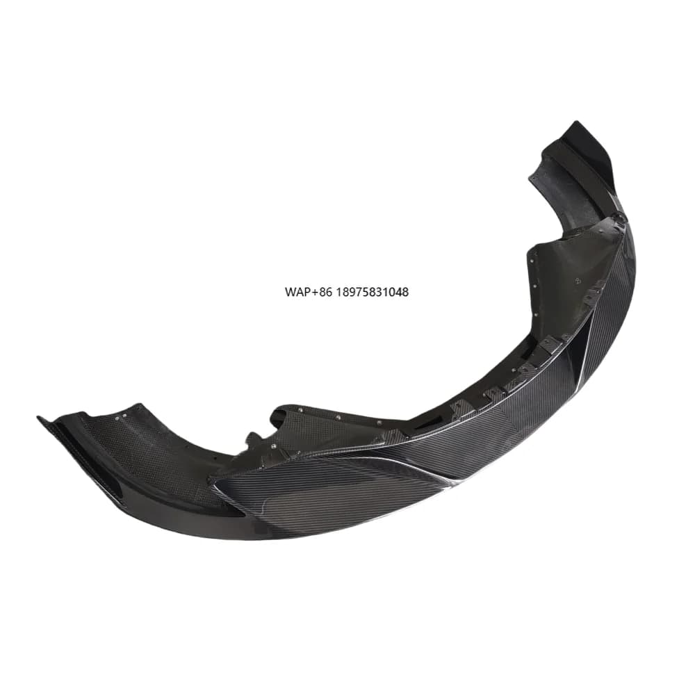 For 720S Body Parts Ry Style Carbon Fiber Front Bumper Lip Separator & Front Lip Body Kit Upgraded Features