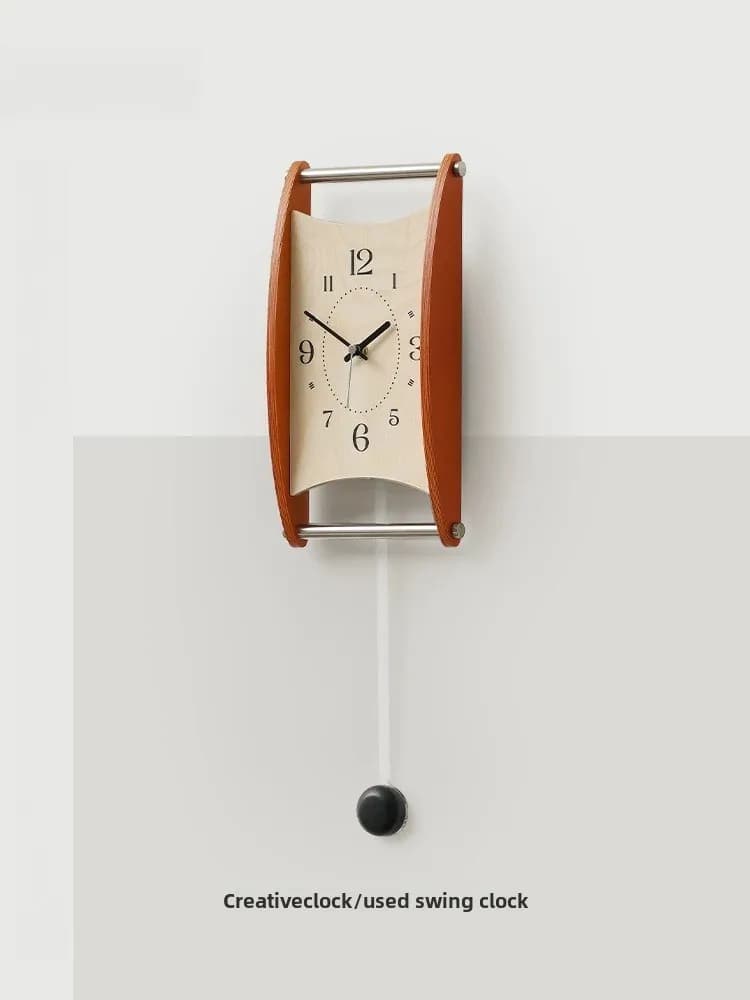 Fashion Wooden Wall Clock Design Vertical Unique Modern Decoration Wall Clock Digital Aesthetic Relojes De Pared Home Decor Item