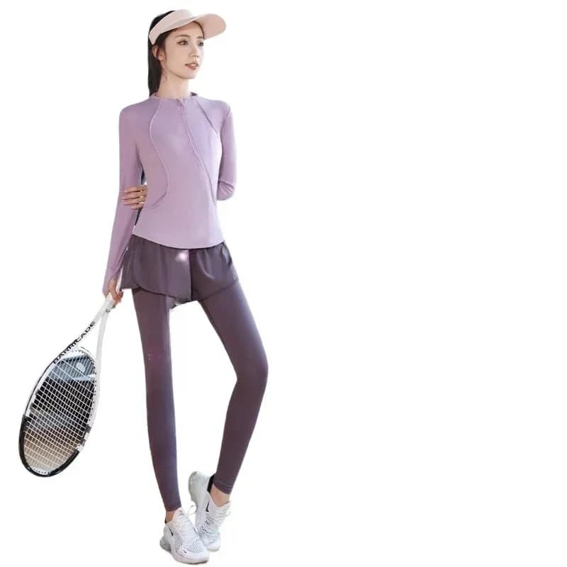Professional Outdoor Morning Running Sports Suit Professional Quick-Drying Clothes Women's Casual Fashion Running