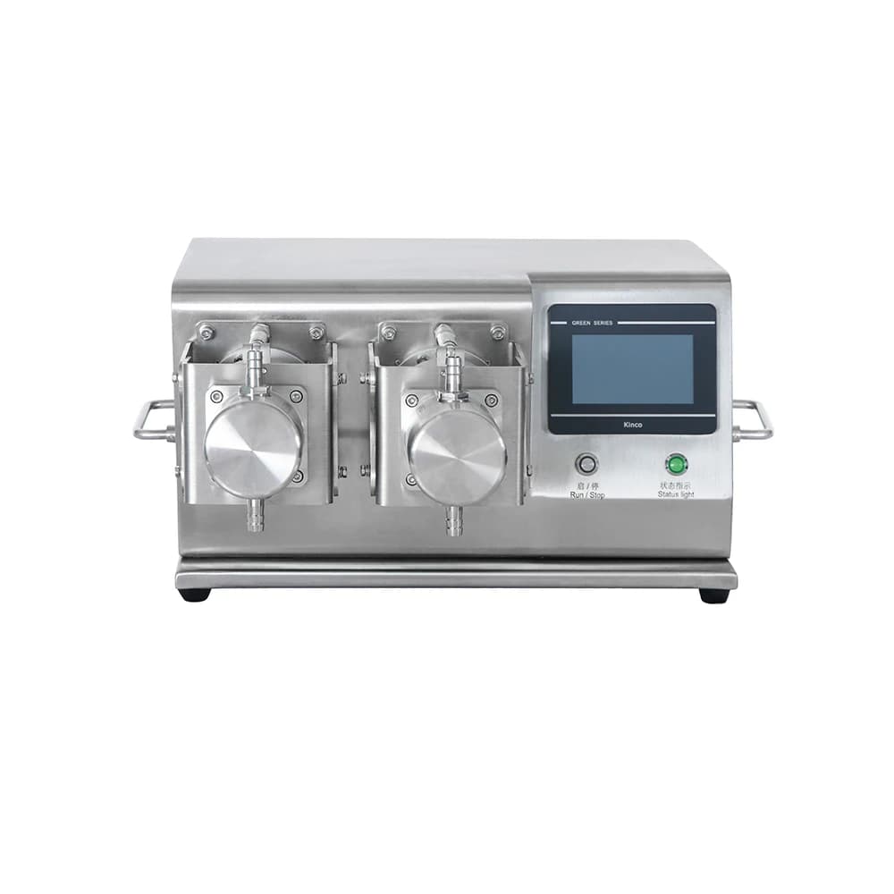 Double Head Honey Milk Beer Cosmetic Liquid Filling Machine with Food Beverage Ceramic Pump