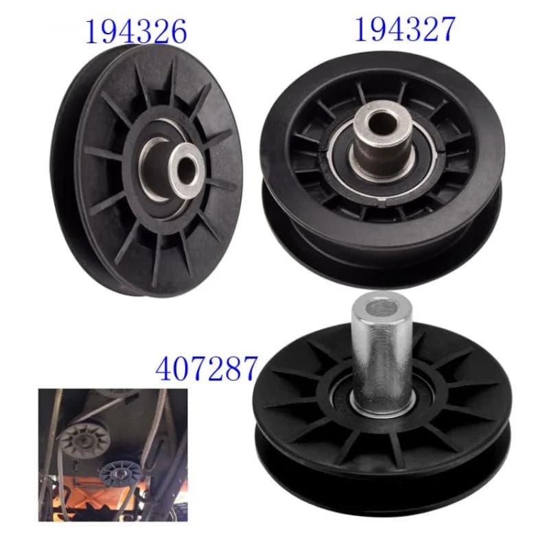 V-Groove Idler Pulley Part Number 532407287 V-Groove Tension Pulley Lawn Mower Replacement Parts Tool