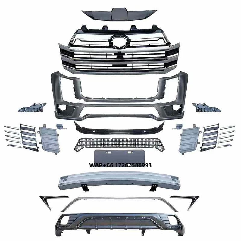 Facelift Body Kit Modified Car Accessories for Highlander 2015-2017 2018-2021 Upgrade Body Parts