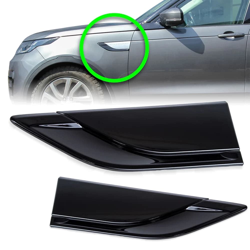 FOR LAND ROVER DISCOVERY 5 2017-2023 Side Fender Grille Black Trim Cover OEM LR083009 LR083010