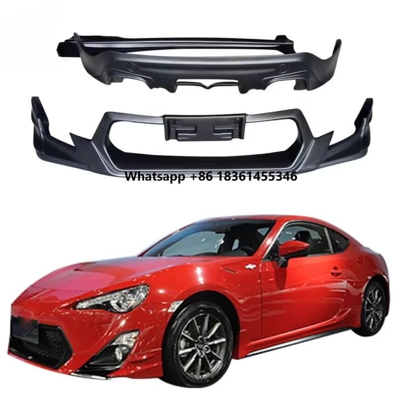GT86 2013-2015 TRD Style Front Lip Rear Lip Side Skirts Body Kits Exterior Accessory High Quality