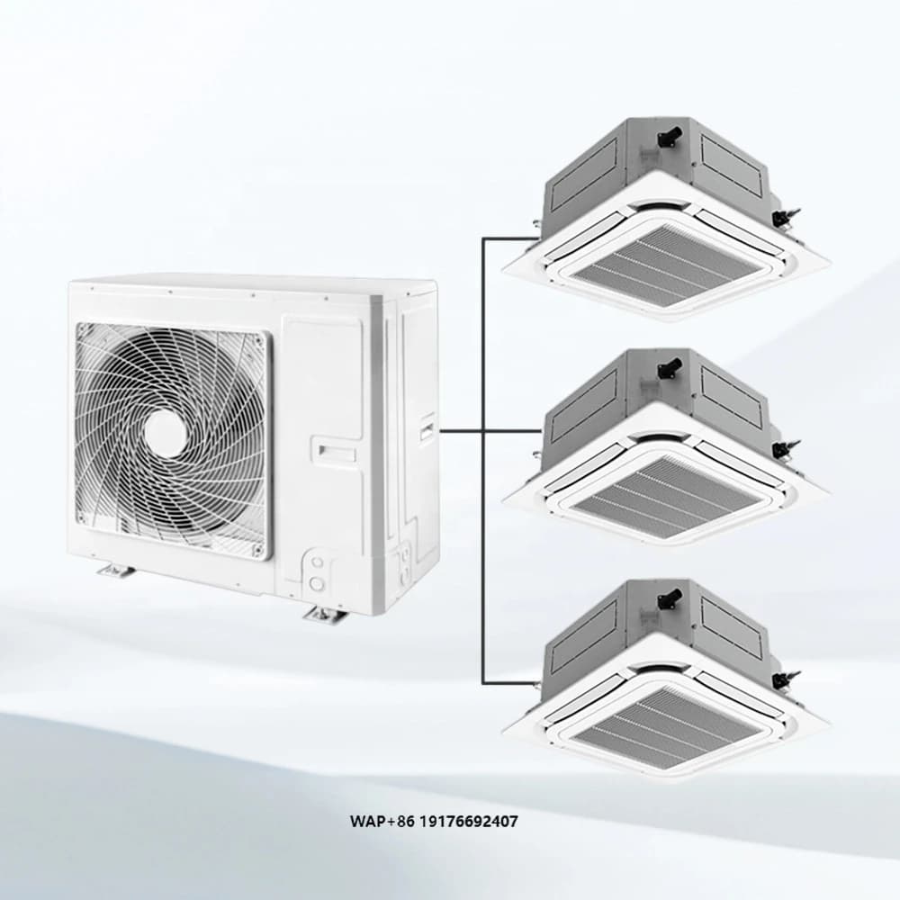 Puremind Mini VRF Multi Split Air Conditioner System with Ceiling Cassette Units Full DC Inverter Technology for Home and Office