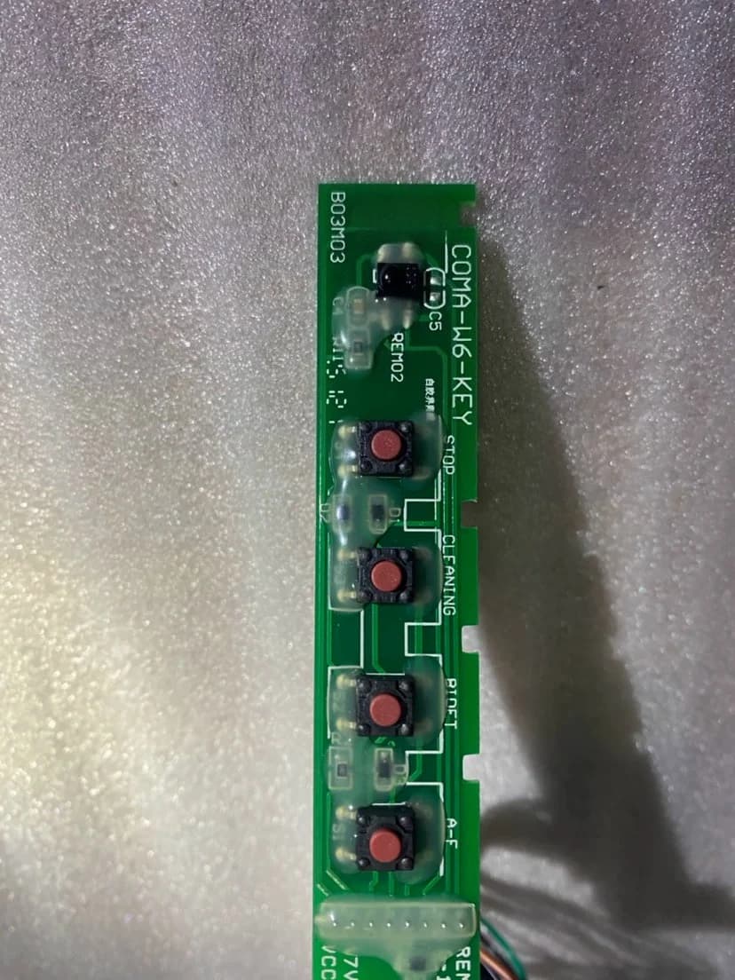 For Faenzas smart toilet FB16105 button board, for Wrigleys 113 series button board