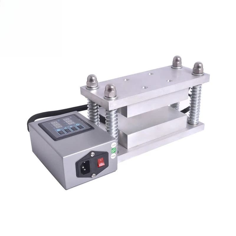 7.5X15cm upper and lower heating plate, rosin pressing and ironing machine, including instrument set